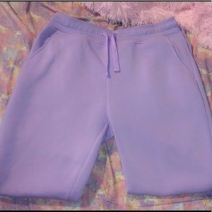 Lavender Southpole Juniors joggers never worn